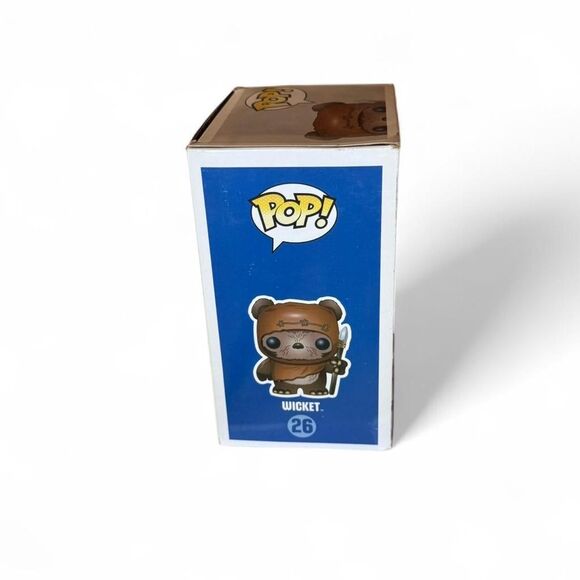 Funko Pop! Star Wars Wicket #26 Vinyl Bobble Head Collectible - Picture 4 of 8